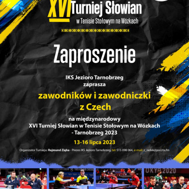 International XVI Tournament of Slavs in Table Tennis on Wheelchairs - Tarnobrzeg 2023